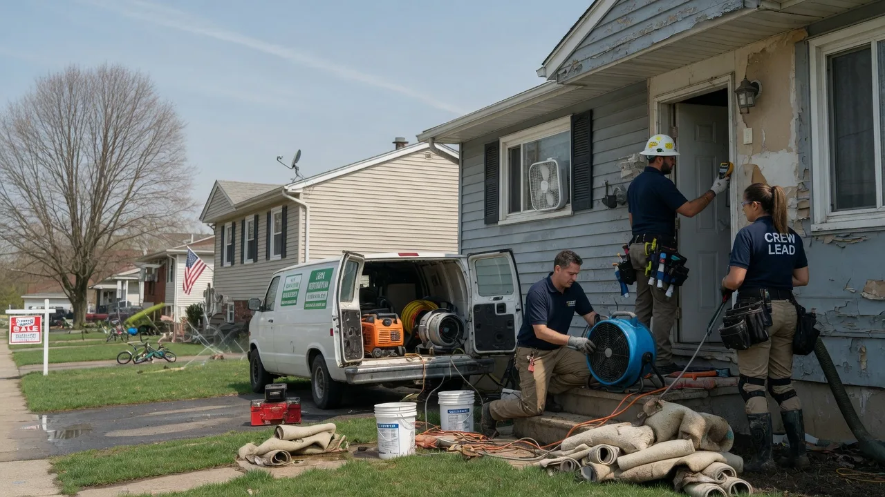 Flood Cleanup in Bishop, TX near me